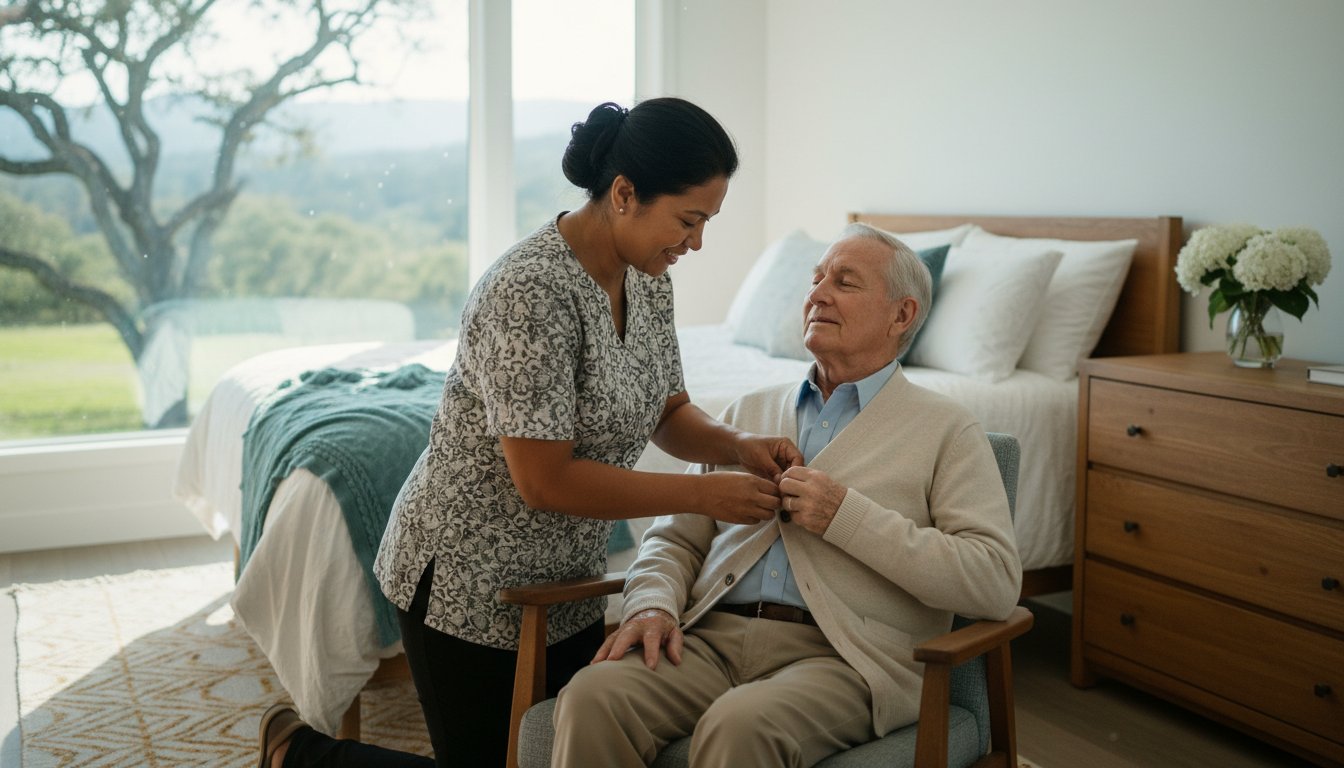Dignified Dressing Assistance for Elderly in Healdsburg: A Compassionate Guide